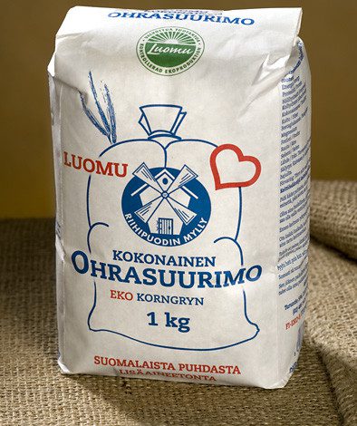 Ohrasuurimo kokonainen Riihipuodin mylly Ohrasuurimo kokonainen Riihipuodin mylly